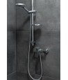 Brausearmatur LARGO Silber Badarmatur Duschbatterie