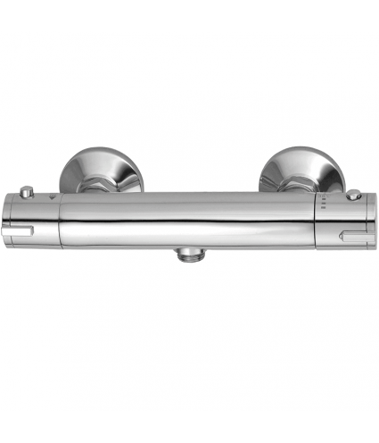 Brausearmatur TERMICO Silber Badarmatur Duschbatterie