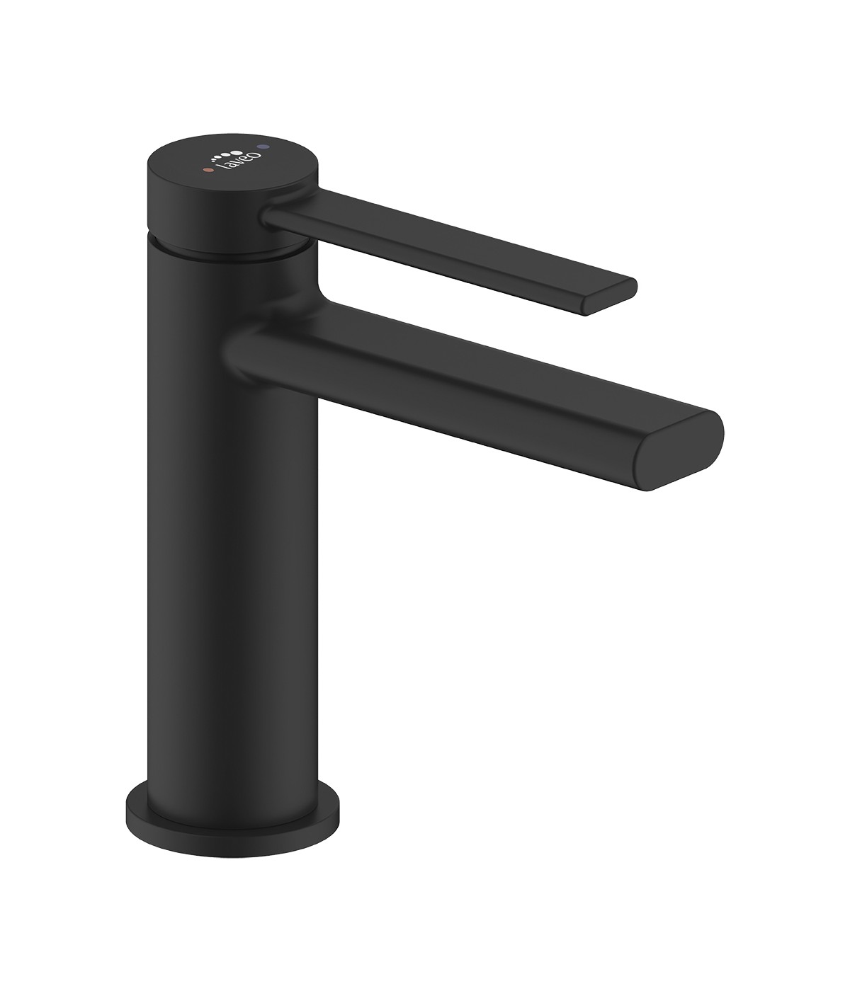 Waschtischarmatur Kleine PINAR Schwarz Badarmatur Waschtischbatterie + Click-Clack