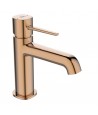 Waschtischarmatur Kleine POLLA Rosegold Badarmatur Waschtischbatterie + Click-Clack