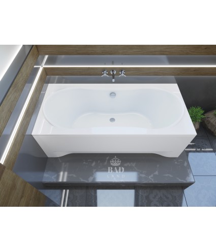 RECHTECK BADEWANNE 180x80 LONG Ablaufgarnitur + Füße GRATIS !