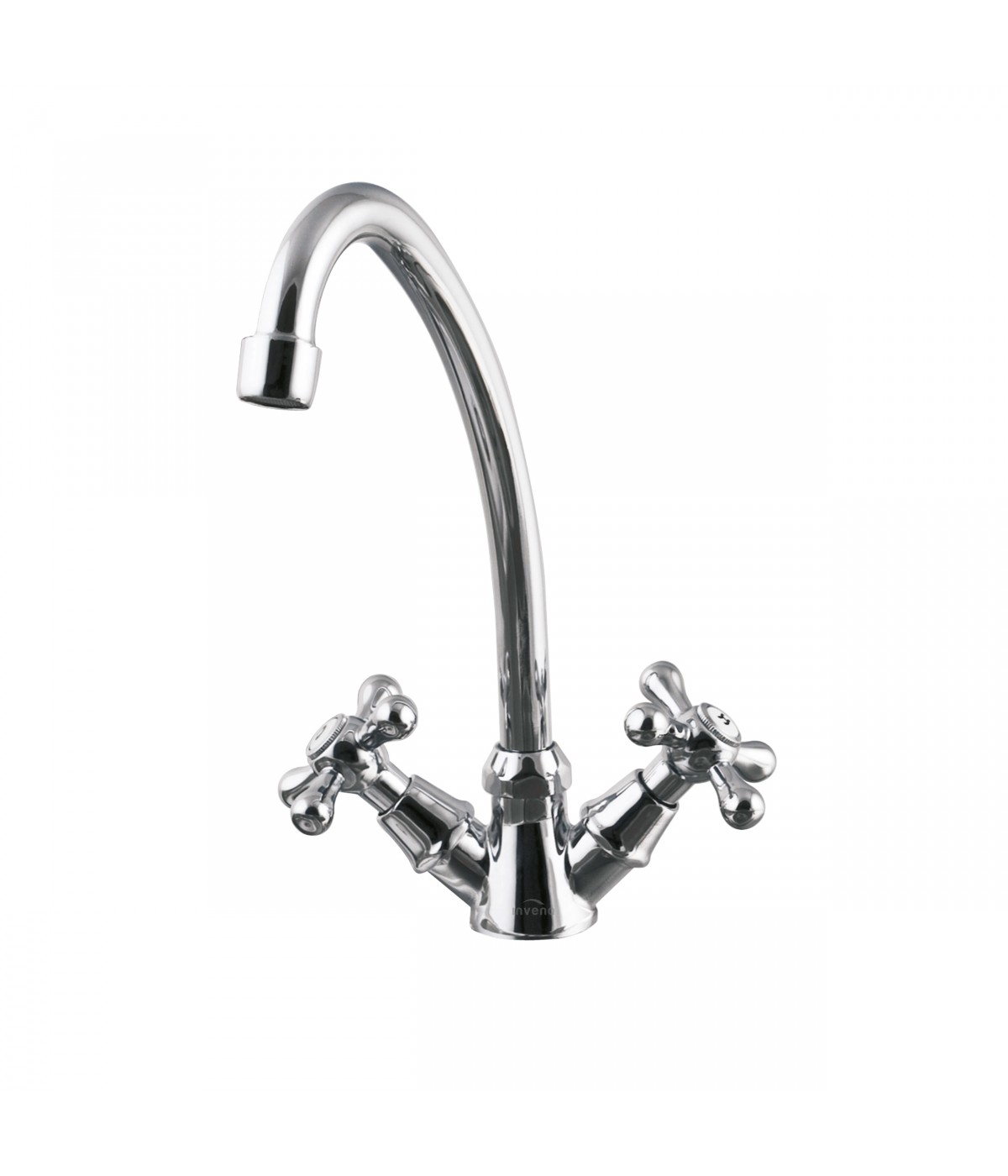 Küchenarmatur ROMA 20 cm Silber Küchenmischer