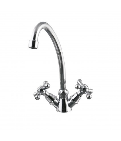 Küchenarmatur ROMA 20 cm Silber Küchenmischer