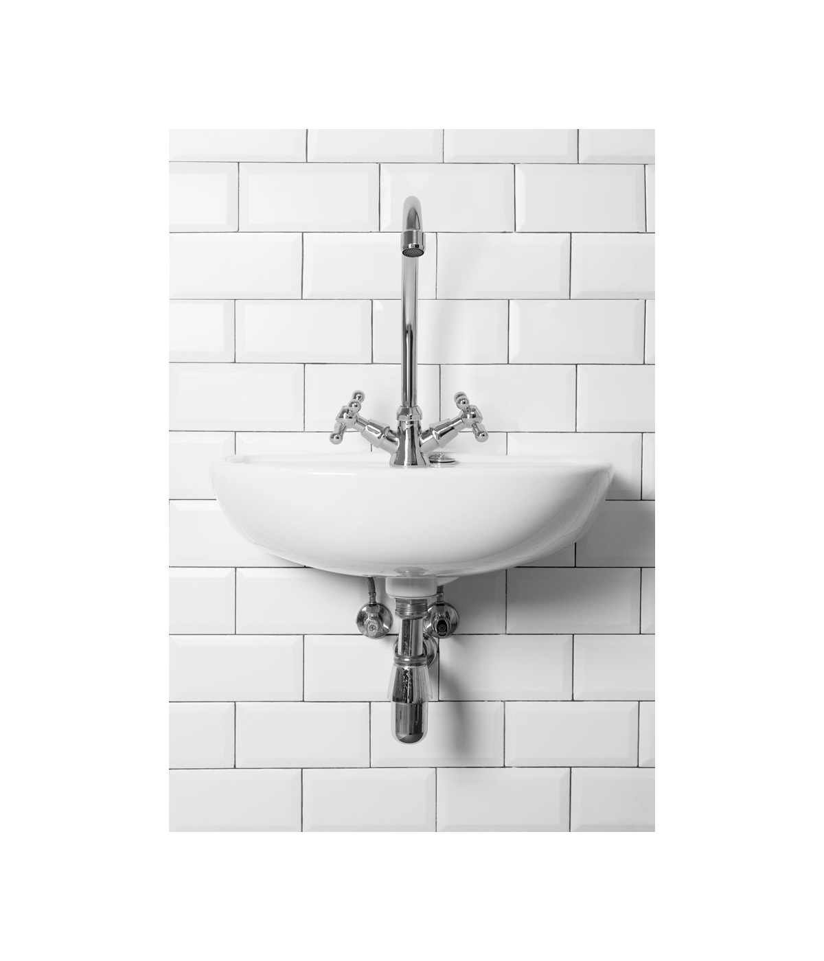 Küchenarmatur ROMA 20 cm Silber Küchenmischer