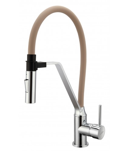 Küchenarmatur mit Magnetgriff TERRAO Beige Küchenmischer
