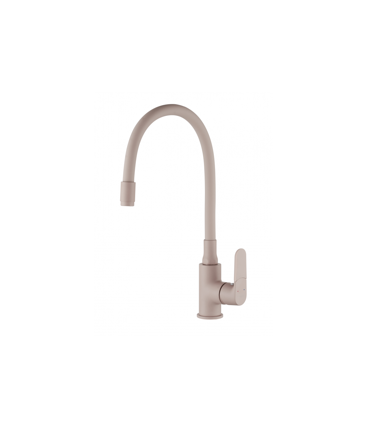 Küchenarmatur JOGA PLUS Beige Küchenmischer mit flexiblen Auslauf
