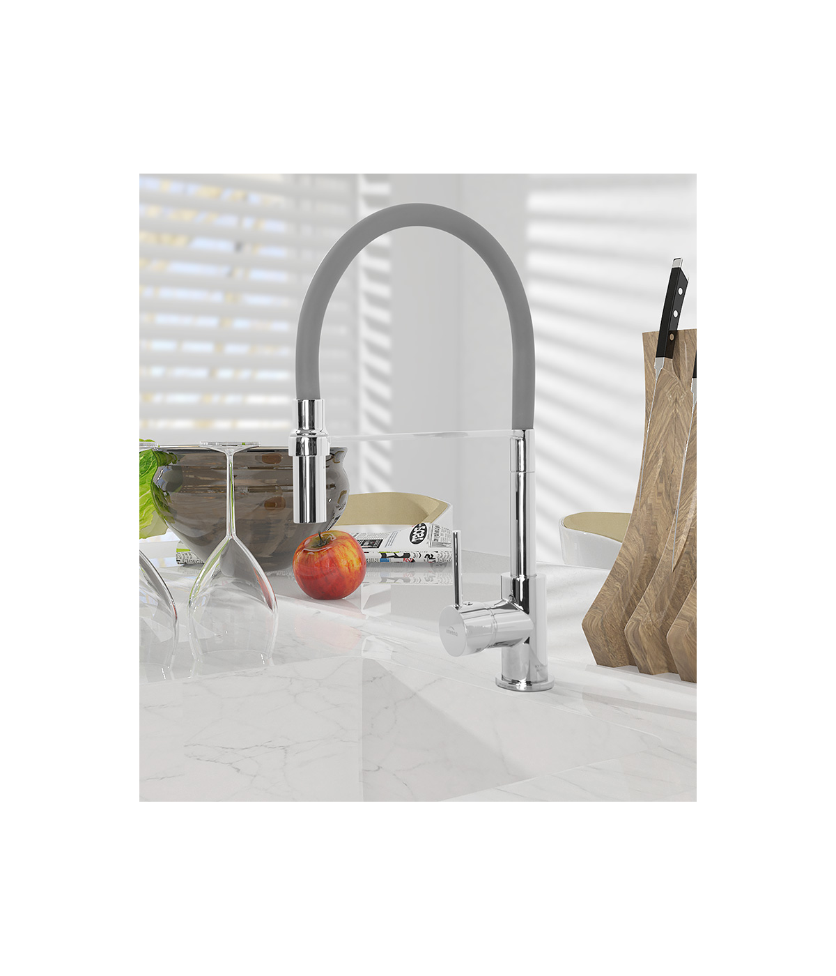 Küchenarmatur KAMELEONE Beige Küchenmischer