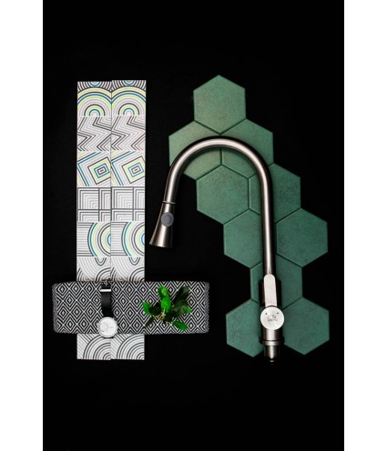 Küchenarmatur BONA Silber Küchenmischer