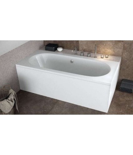 RECHTECK BADEWANNE 170x75 VITAE Ablaufgarnitur + Füße GRATIS !