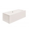 RECHTECK BADEWANNE 170x75 VITAE Ablaufgarnitur + Füße GRATIS !
