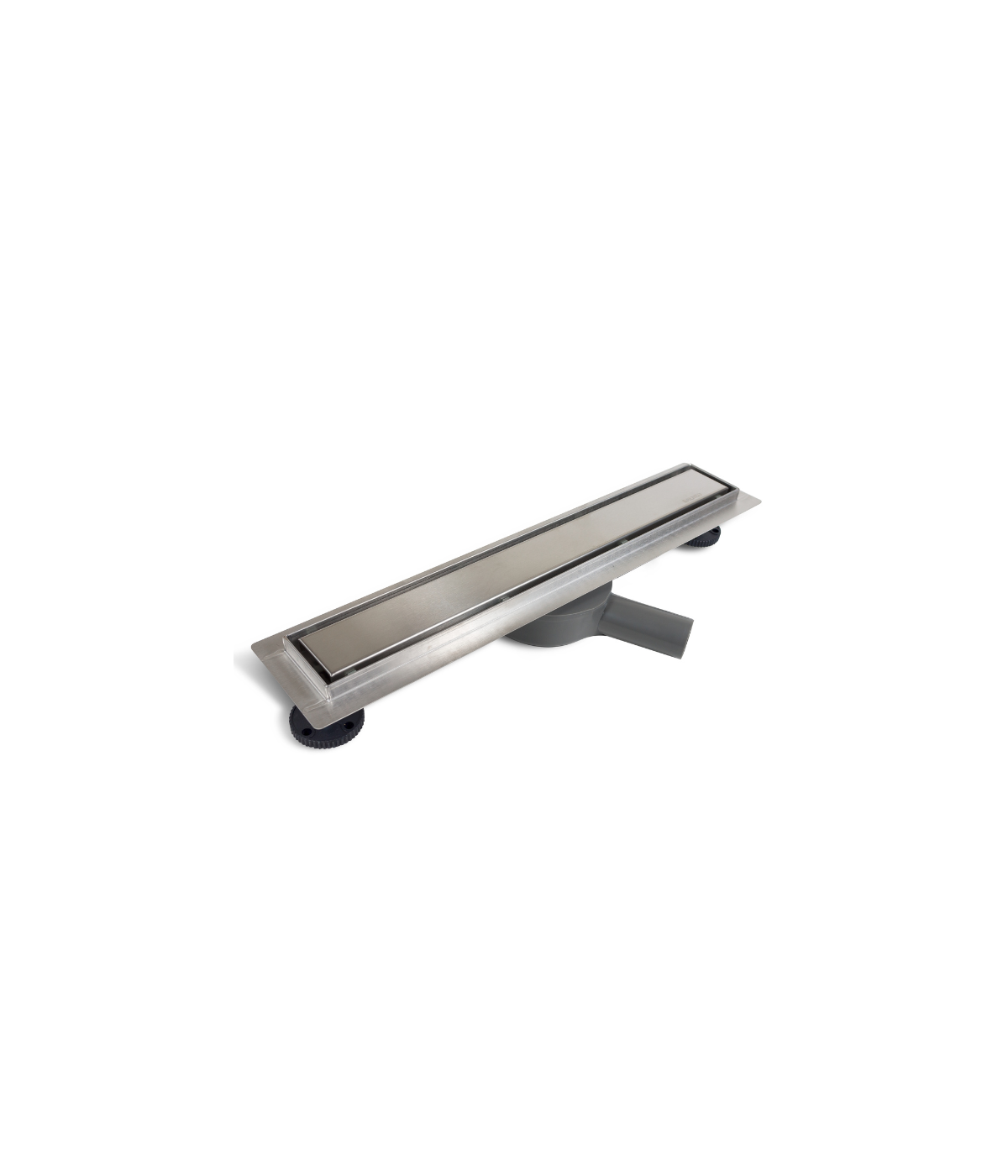 Duschrinnen 360 DRAIN 50 cm in Silber, Abfluss Befliesbar 2in1