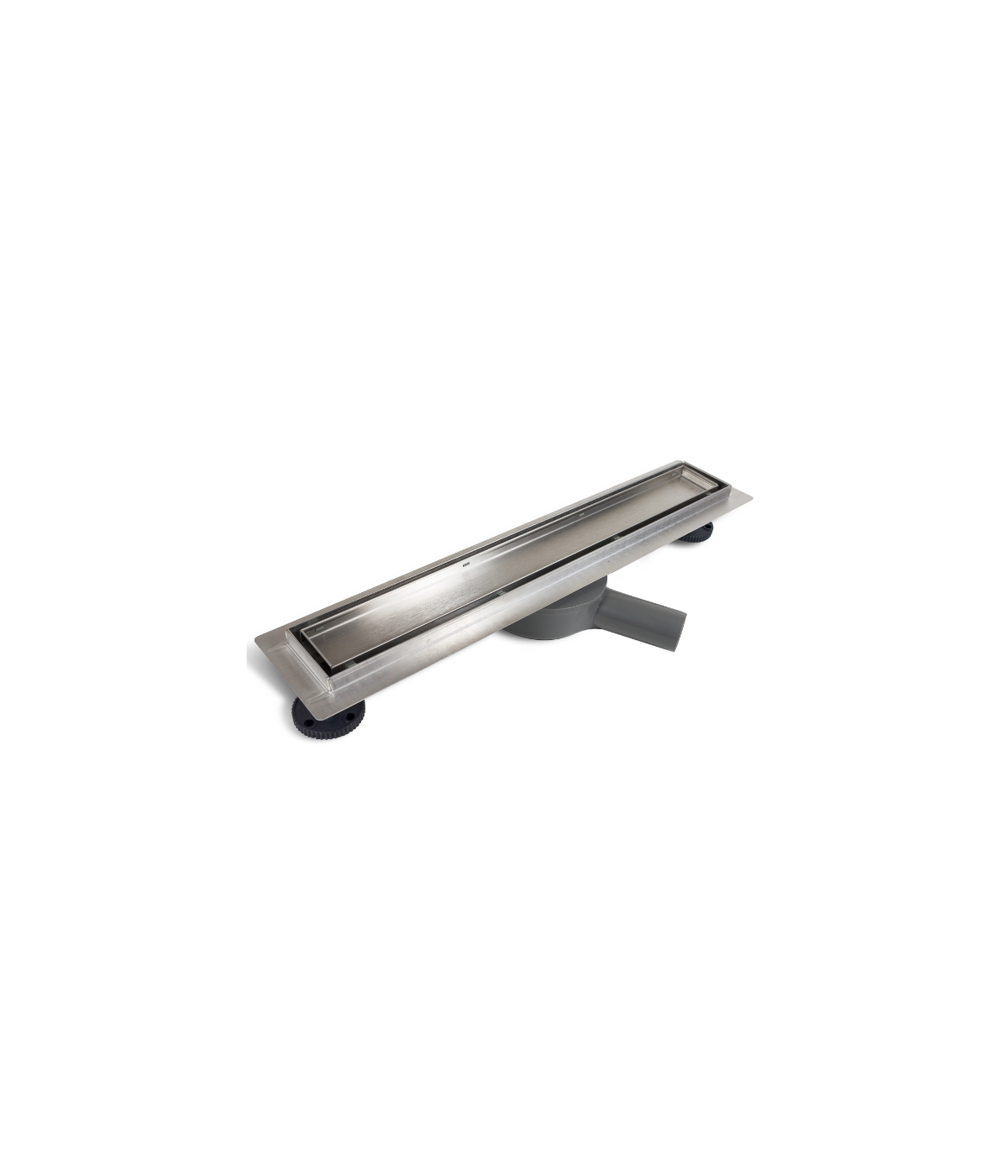 Duschrinnen 360 DRAIN 120 cm in Silber, Abfluss Befliesbar 2in1