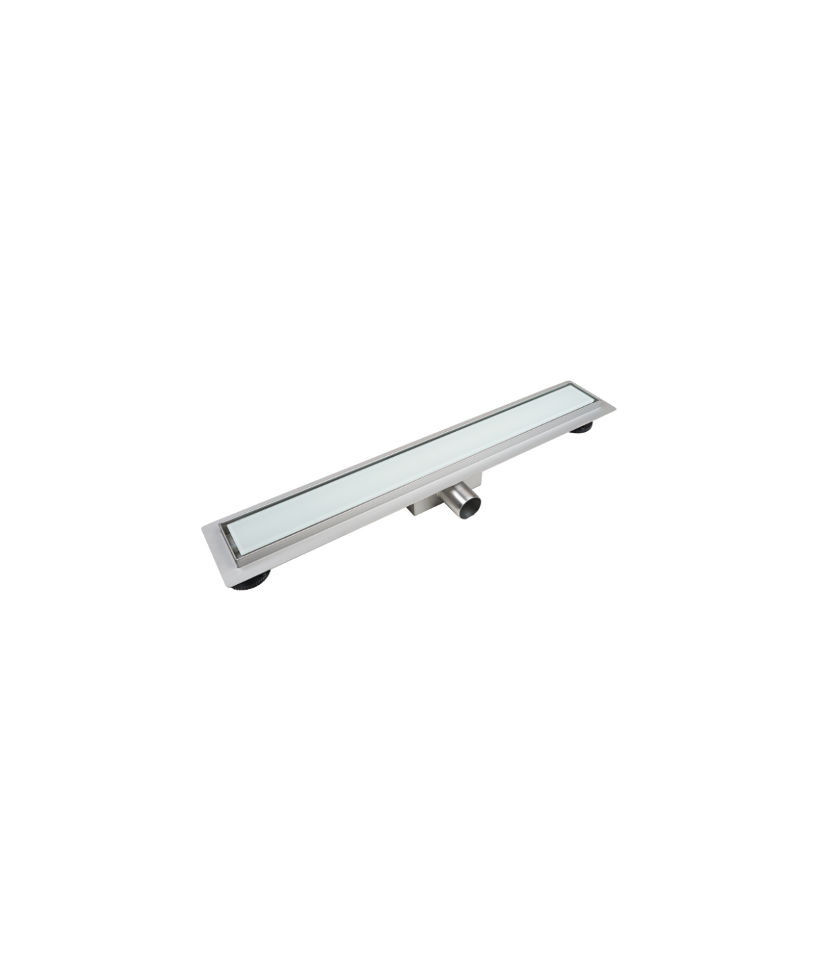Duschrinnen G-DRAIN NEXT 60 cm in Weiß, Abfluss Befliesbar 2in1