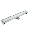 Duschrinnen G-DRAIN NEXT 70 cm in Weiß, Abfluss Befliesbar 2in1