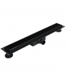 Duschrinnen G-DRAIN NEXT 100 cm in Schwarz, Abfluss Befliesbar 2in1