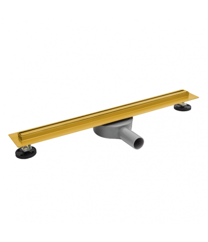 Duschrinnen SLIM & LOW PROLINE 70 cm in Gold