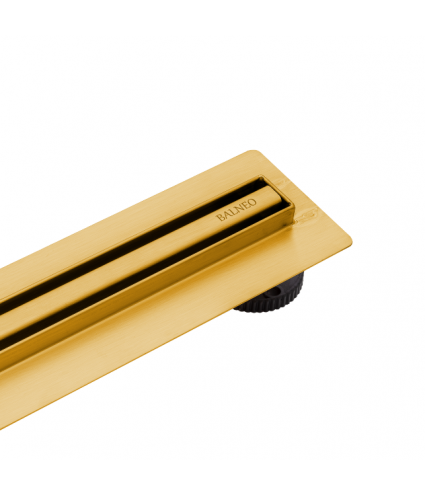 Duschrinnen SLIM & LOW PROLINE 70 cm in Gold