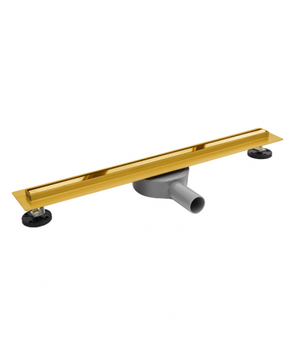 Duschrinnen SLIM & LOW PROLINE 60 cm in Gold