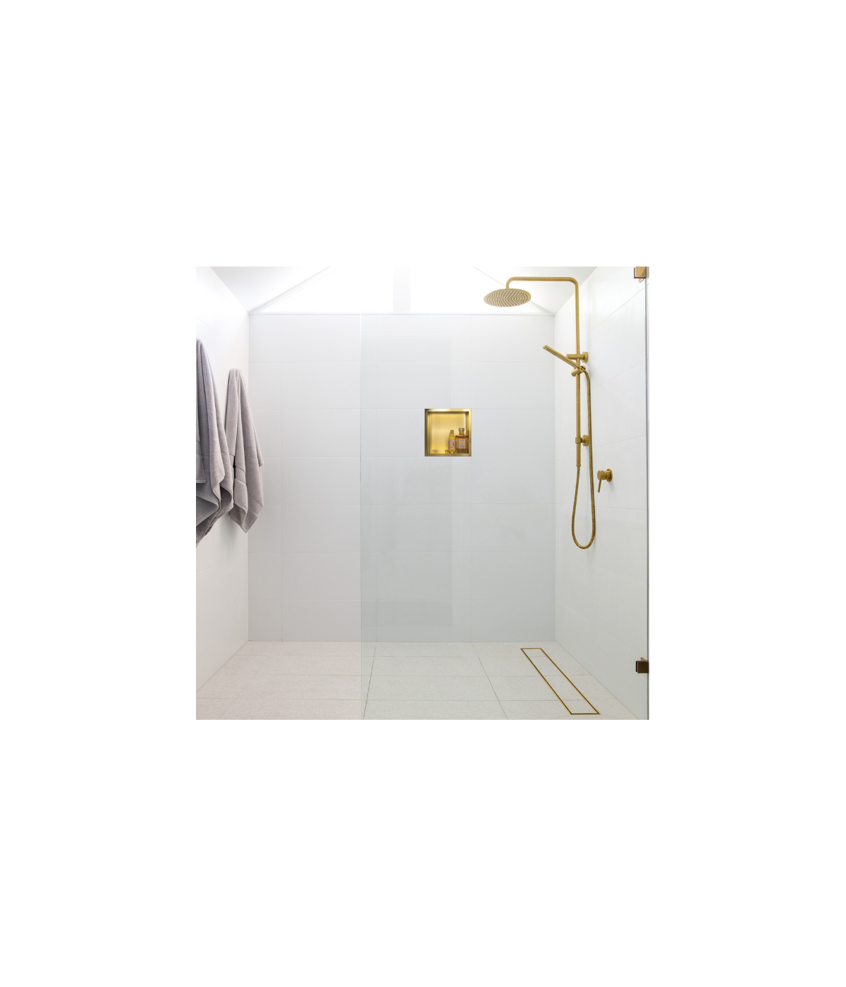 Duschnische Wandnische WALL BOX ONE 30x30x10 cm Gold