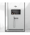 Duschnische Wandnische WALL BOX NO RIM 30x60x7 cm Schwarz