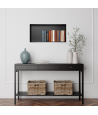 Duschnische Wandnische WALL BOX NO RIM 30x60x7 cm Schwarz