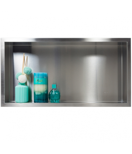 Duschnische Wandnische WALL BOX ONE 30x60x7 cm Silber