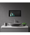 Duschnische Wandnische WALL BOX ONE 30x60x10 cm Schwarz