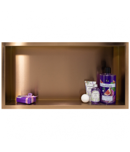 Duschnische Wandnische WALL BOX ONE 30x60x7 cm Kupfer