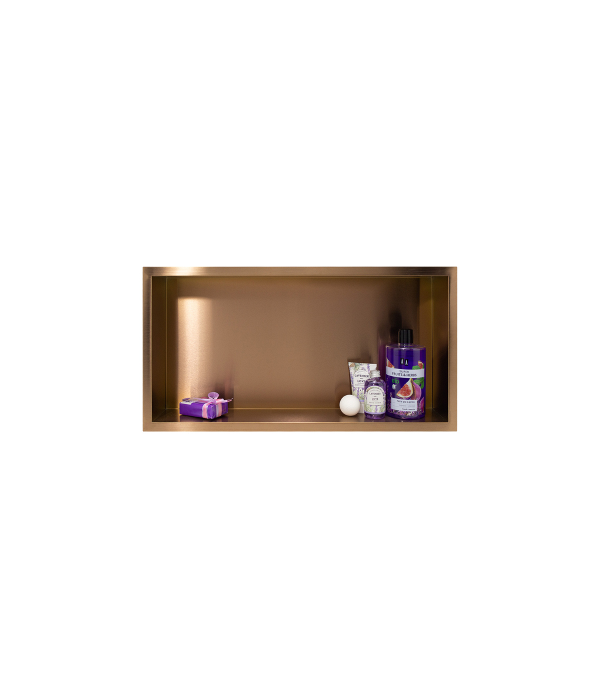 Duschnische Wandnische WALL BOX ONE 30x60x10 cm Kupfer