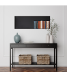 Duschnische Wandnische WALL BOX NO RIM 30x90x7 cm Schwarz
