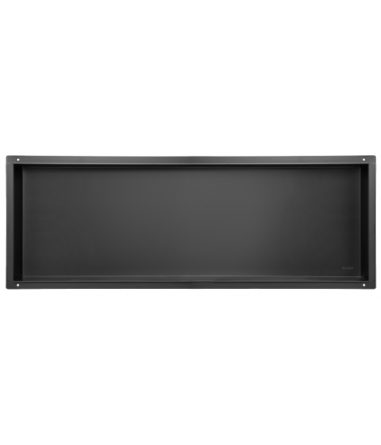 Duschnische Wandnische WALL BOX NO RIM 30x90x10 cm Schwarz