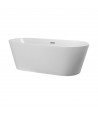 Freistehende Badewanne Oval 170x70 SALINA MONOLITH ACRYL Ablaufgarnitur CLICK CLACK GRATIS !