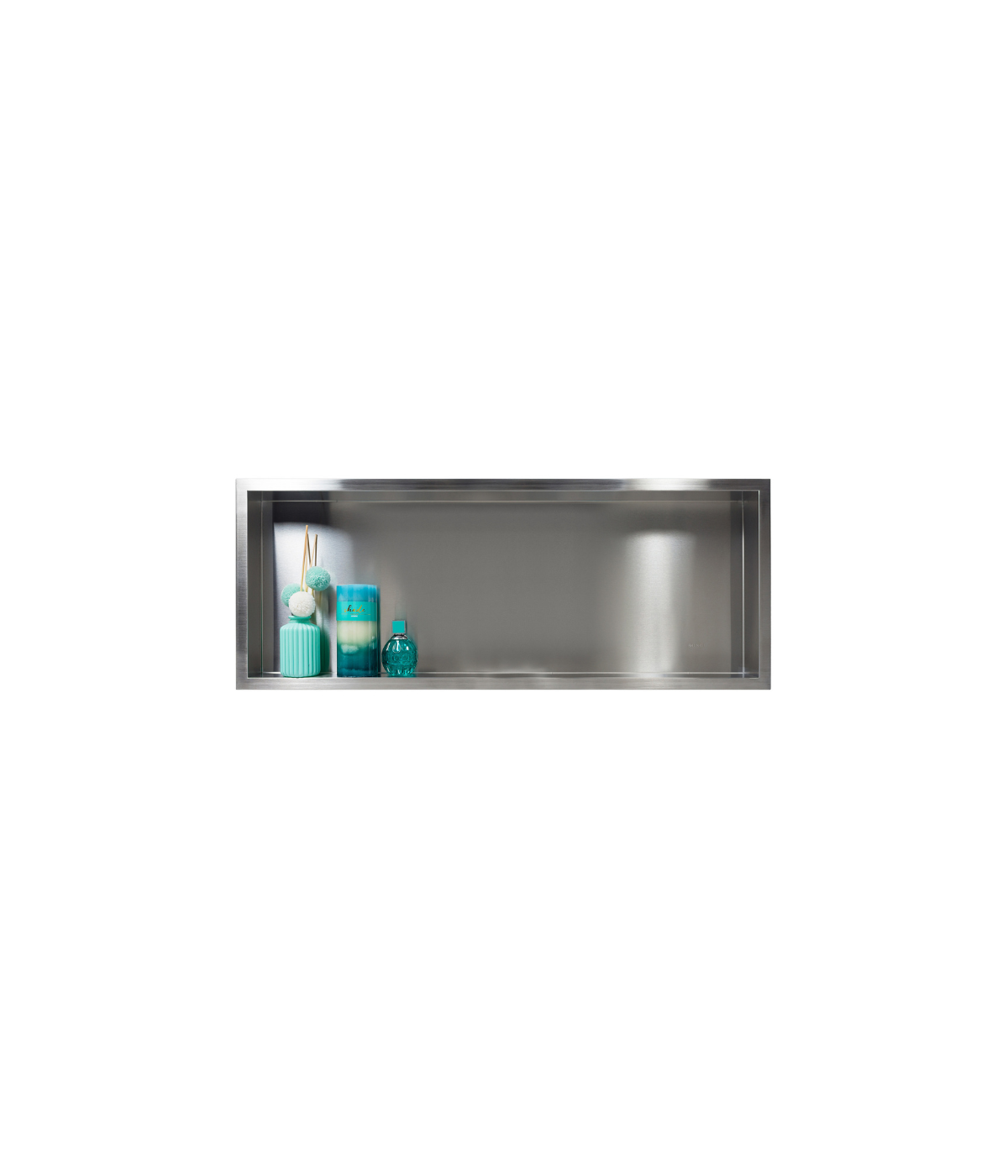 Duschnische Wandnische WALL BOX ONE 30x90x7 cm Silber