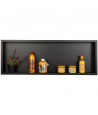 Duschnische Wandnische WALL BOX ONE 30x90x10 cm Schwarz