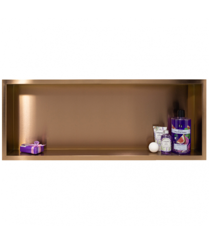 Duschnische Wandnische WALL BOX ONE 30x90x7 cm Kupfer