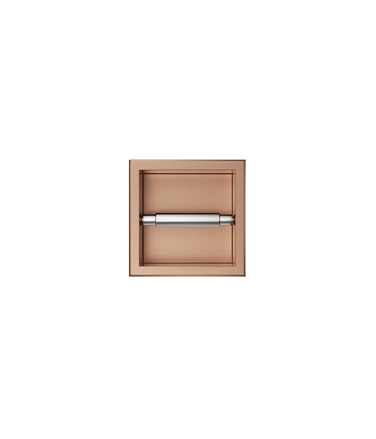 Unterputz Wandnische Toilettenpapierhalter WALL BOX PAPER 1 Kupfer