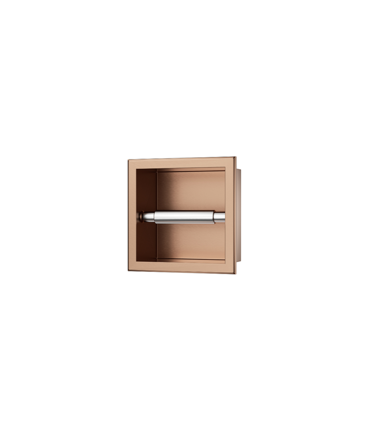 Unterputz Wandnische Toilettenpapierhalter WALL BOX PAPER 1 Kupfer