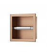 Unterputz Wandnische Toilettenpapierhalter WALL BOX PAPER 1 Kupfer