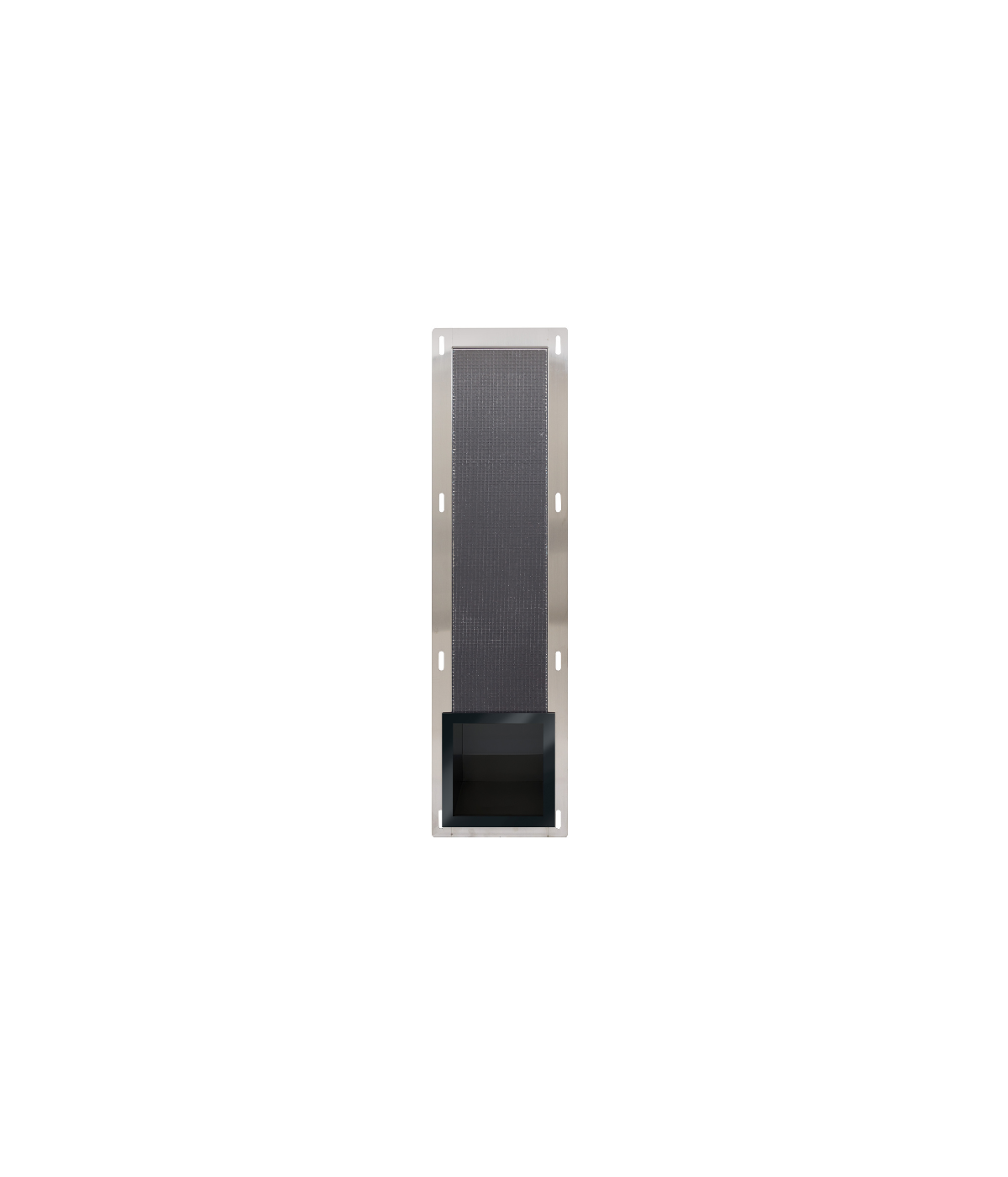 Unterputz Wandnische Toilettenpapieraufbewahrung WALL BOX PAPER 3 Schwarz