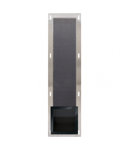 Unterputz Wandnische Toilettenpapieraufbewahrung WALL BOX PAPER 3 Schwarz