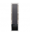 Unterputz Wandnische Toilettenpapieraufbewahrung WALL BOX PAPER 3 Silber
