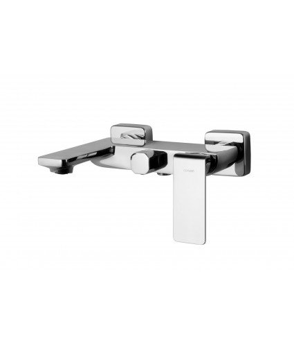 Badewannenarmatur TRINO Chrom Badarmatur Wannenbatterie