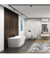 Bidetarmatur ANGOS Schwarz Badarmatur Bidet-Mischbatterie
