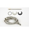Bidetarmatur LUGO Chrom Badarmatur Bidet-Mischbatterie