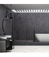 Duschsystem Unterputz Armatur Set LUGO Schwarz