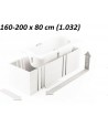 Styroporträger Wannenträger für Badewanne 160-200x80 1.032