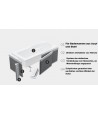 Verkleidung Styropor universell Rechteck Badewanne 1.041