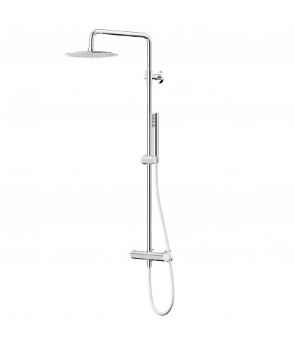 Brausegarnitur LUGO Chrom Thermostatisch Duschsäule