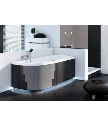 Verkleidung Styropor LED universell Eckbadewanne 1.040LED