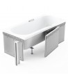 Verkleidung Styropor LED universell Rechteck Badewanne 1.041LED